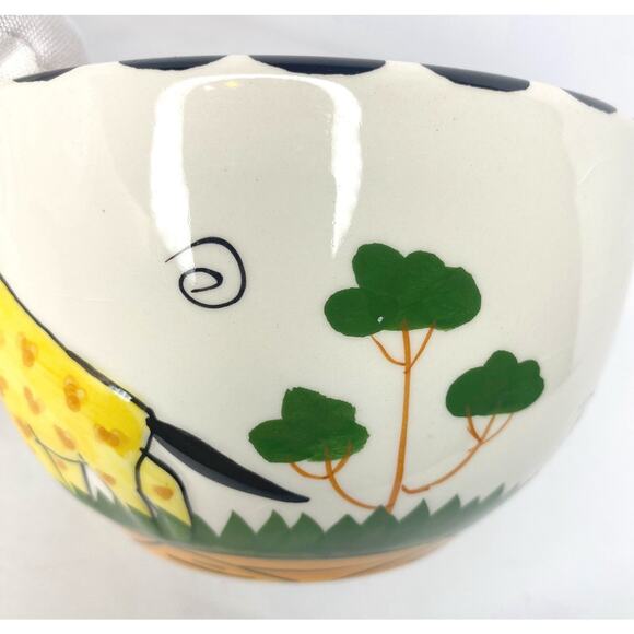 Cute Vintage 3d Giraffe Bowl Or Candy Dish Set Of 2 - Picture 11 of 16